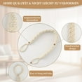 thumbnail image 3 of Curtain Tiebacks, Pack of 4 Tiebacks for Curtains, Hand Knitted Curtain Tiebacks, Curtain Ties, Curtains Tiebacks, for Home, Office, Living Room, Bedroom (Beige), 3 of 4