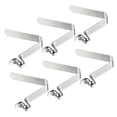 thumbnail image 1 of Unique Bargains 8.2x7mm Kayak Paddle Snaps, Hollow Button Single Pin Lock Tube Spring Clips for Tent Pole, 6 Pack, 1 of 6