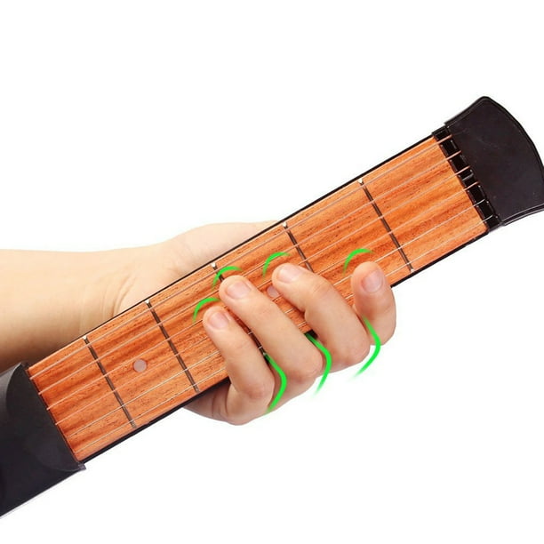 Pocket Guitar Portable Creative Chord Trainer Guitar Trainer for