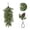 E, variant on Clearance Under $5, Artificial Teardrop Swag Hanging Greenery Faux Pine and Cedar Accent with Cones for Front Door Mantel and Window Decor, 61cm(E)