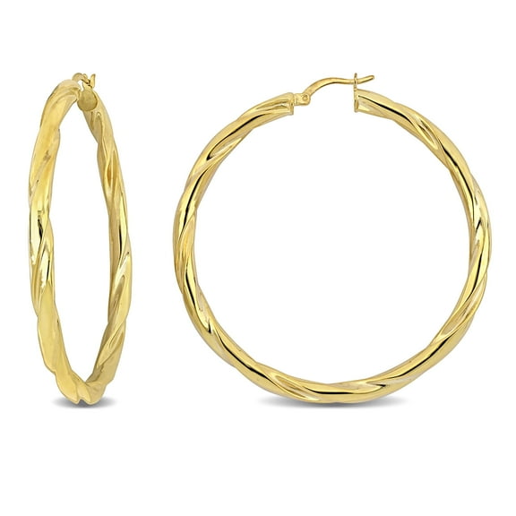 Everly Women's Yellow Gold Plated Earrings