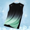 thumbnail image 5 of Tank Tops for Men Ice Silk Mesh Quick Dry Summer, Breathable Sleeveless Undershirt for Workout Muscle Gym Athletic, Green 3XL, 5 of 8