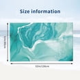 thumbnail image 2 of Teal Turquoise 1 Bath Towels, Microfiber Towel for Bathroom, Highly Absorbent Shower Towels, Quick Dry Large Towel, Yoga Sports Beach SPA Hotel Towel 32x52 Inch, 2 of 5
