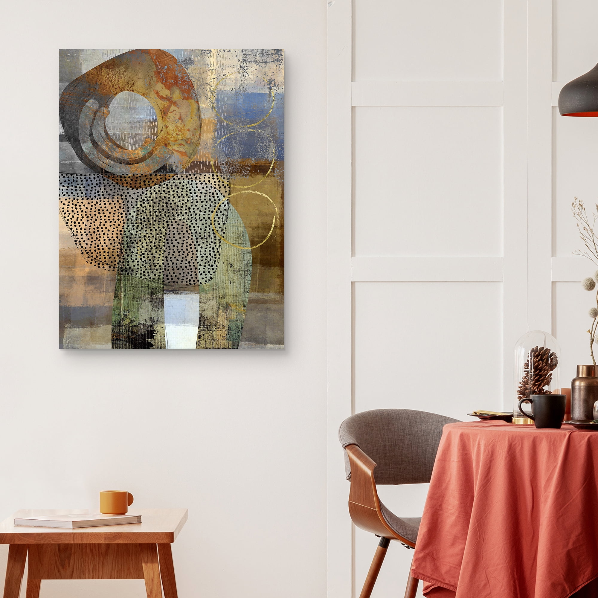 Masterpiece Art Gallery Tipping Point Abstract Canvas Art Print, 30" x 40", by Nikki Chu