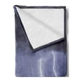thumbnail image 2 of Nature Soft Flannel Fleece Throw Blanket, Majestic View on Coastal Town in Dark Stormy Night Giant Rain Cloud and Photo, Cozy Plush for Indoor and Outdoor Use, 60" x 80", Multicolor, by Ambesonne, 2 of 5