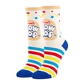 thumbnail image 2 of Women’s Novelty Crew Socks, Crazy Funny Cotton Dress Socks Gift - Blow Pop, 2 of 4