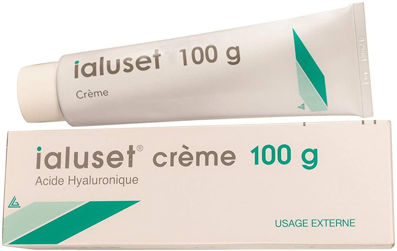 Ialuset Hyaluronic Acid Cream - 100% Pure, Undiluted - 3.3 ounces (100 g)