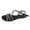 Black, variant on asdoklhq Womens Slide Slippers,Rhinestone Sandals Women's Shoes Flat Beach Sandals and Slippers Women