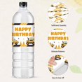thumbnail image 3 of 30pcs Excavator Adhesive Bottle Labels Stickers Happy Birthday Water Bottle Labels Waterproof Water Bottle Wraps Lables Party Favor Decorations for Birthday Party Men, 3 of 7