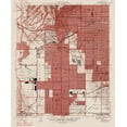 thumbnail image 2 of USGS 12x14 Gold Ornate Wood Framed with Double Matting Museum Art Print Titled - Inglewood California Quad - USGS 1946, 2 of 4