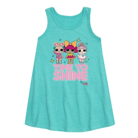 

Lol Surprise! - Lol Time To Shine - Toddler and Youth Girls A-line Dress