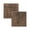 Tan + Black, variant on GroundSmart 16" x 16" x 3/4" Tan + Black Dual-Sided Rubber Garden Patio Paver, 9 Pack