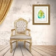 thumbnail image 3 of Zarris, Chariklia 26x32 Gold Ornate Wood Framed with Double Matting Museum Art Print Titled - Ocean Side Palms  VI, 3 of 4