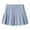 Grey, variant on Clearance! Hontri Skirts for Women Women's Waist Chain Aline Skirt High Waist Check Pleated Skirt Skirts for Women Black,L