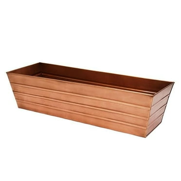 Copper Plated Window Box - Lg