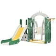 thumbnail image 2 of KidsSlide5 In 1OutdoorFreestanding Climber SlideWith BasketballFor Boys Girls Gifts, 2 of 9