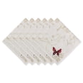 thumbnail image 1 of Design Imports CAMZ11731 Botanical Butterfly Embroidered Napkin - Set of 6, 1 of 2