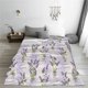 thumbnail image 5 of Balery Lavender Flowers Manta de Felpa Suave y Acogedora – Cobija de Franela Aterciopelada para Cama, Lavable y Cálida para Sofá, Mascotas, Transpirable-50"x40", 5 of 7