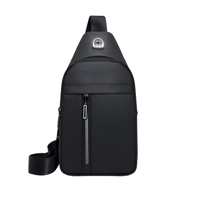 Bolso bandolera Hiroekza, bandolera pequeña, bandolera de hombro, bandolera de viaje para hombres, mujeres y niños, con orificio para auriculares. Oferta.