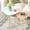 White & Pink, variant on Bamboo Nesting Triangle End Table,Set of 2 Side Table Modern Minimalist Coffee Table for Living Room, Balcony in White