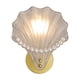thumbnail image 2 of Lámpara De Pared De Hierro 1Pcs Gold Iron Wall Lamp with Warm White LED Lights for Modern Living Room or Hotel Entrance Background 9.06x7.87" JASKFLY, 2 of 9