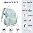 thumbnail image 6 of Cute Shiba Inu Backpack for School,Cute School Bag,Schoolbag with Adjustable Shoulder Straps & Padded Back,13.4"x11"x4.7", 6 of 6