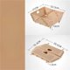 thumbnail image 3 of Cesta de Plástico Grueso para Frutas y Verduras | Cesta Plegable para Almacenar y Escurrir En La Cocina | Colador Multifuncional para Lavar y Pasta | Diseño Compacto, 3 of 3