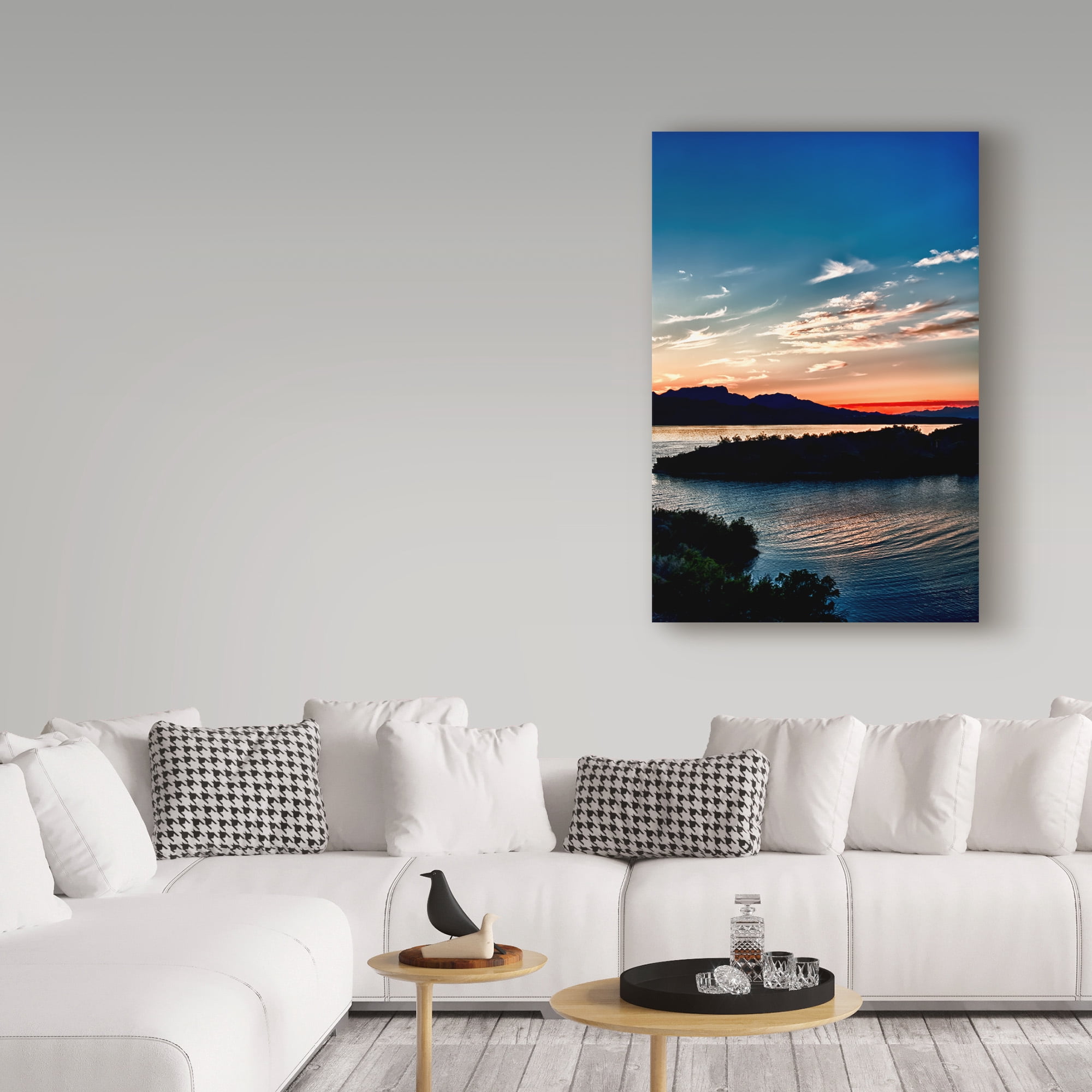 Trademark Fine Art 'Havasu Sunset Ii' Canvas Art by Janice Sullivan