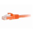 thumbnail image 1 of C2G 25ft Cat6a Snagless Unshielded UTP Network Patch Ethernet Cable-Orange - Patch cable - RJ-45 (M) to RJ-45 (M) - 25 ft - UTP - CAT 6a - molded, snagless, stranded - orange, 1 of 3