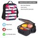 thumbnail image 5 of Balery Pink Flamingos Mochila escolar 3 en 1 para niños: mochila resistente con lonchera térmica y estuche para lápices. Mochila escolar para niños y niñas., 5 of 7