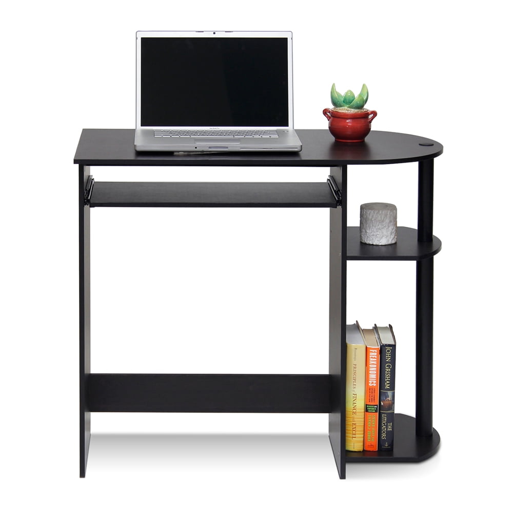 Furinno Simplistic Easy Assembly Computer Desk, Espresso