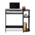 thumbnail image 3 of Furinno Simplistic Easy Assembly Computer Desk, Espresso, 3 of 3