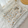 Aruwei Floral Pattern Pet Bed Mat with Lace Soft Comfortable Cat Dog