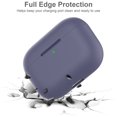 thumbnail image 2 of TORUBIA Silicone Case Cover Compatible For AirPods Pro Protective Case Skin for Apple Airpod Pro 2019 (Front LED Visible) Grey, 2 of 8