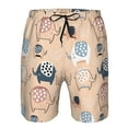 thumbnail image 4 of Naloa Cute Ink Drawn Elephants Men's Beach Shorts, Surfing shorts, Swim trunks, Quick Dry Swim Trunks for Surfing Beach Fun - Large, 4 of 9