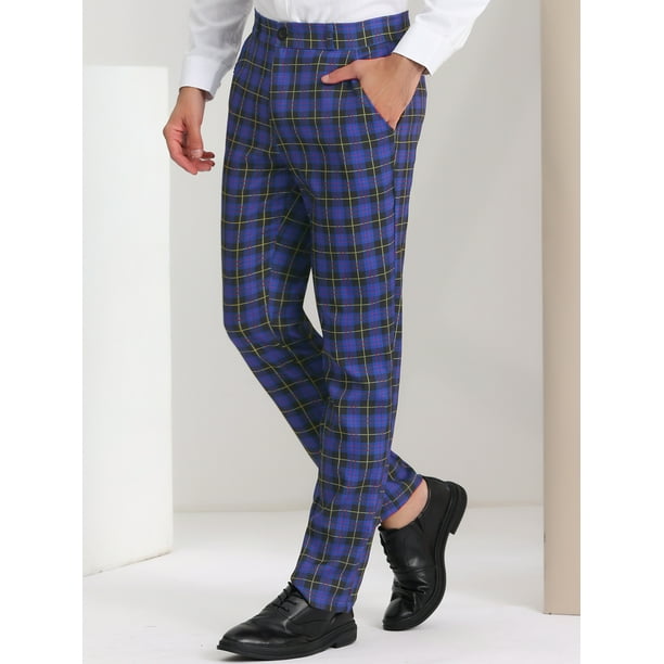 Pantalon Gabardina Combinar Pantalon Chino Azul Marino Hombre