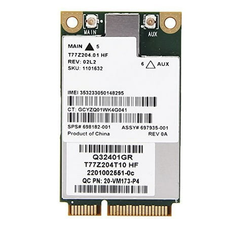 HP UN2430 Sierra Wireless GOBI3000 EV-DO/HSPA 14.4Mpbs 3G WWAN Module ...