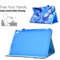 thumbnail image 3 of iPad 9th/8th/7th Generation Case, iPad 10.2-inch Case 2021/2020/2019,Dteck Magnetic Leather Pattern Card Holder Wallet Case Kickstand Shockproof Smart Folio Cover,Butterfly, 3 of 7