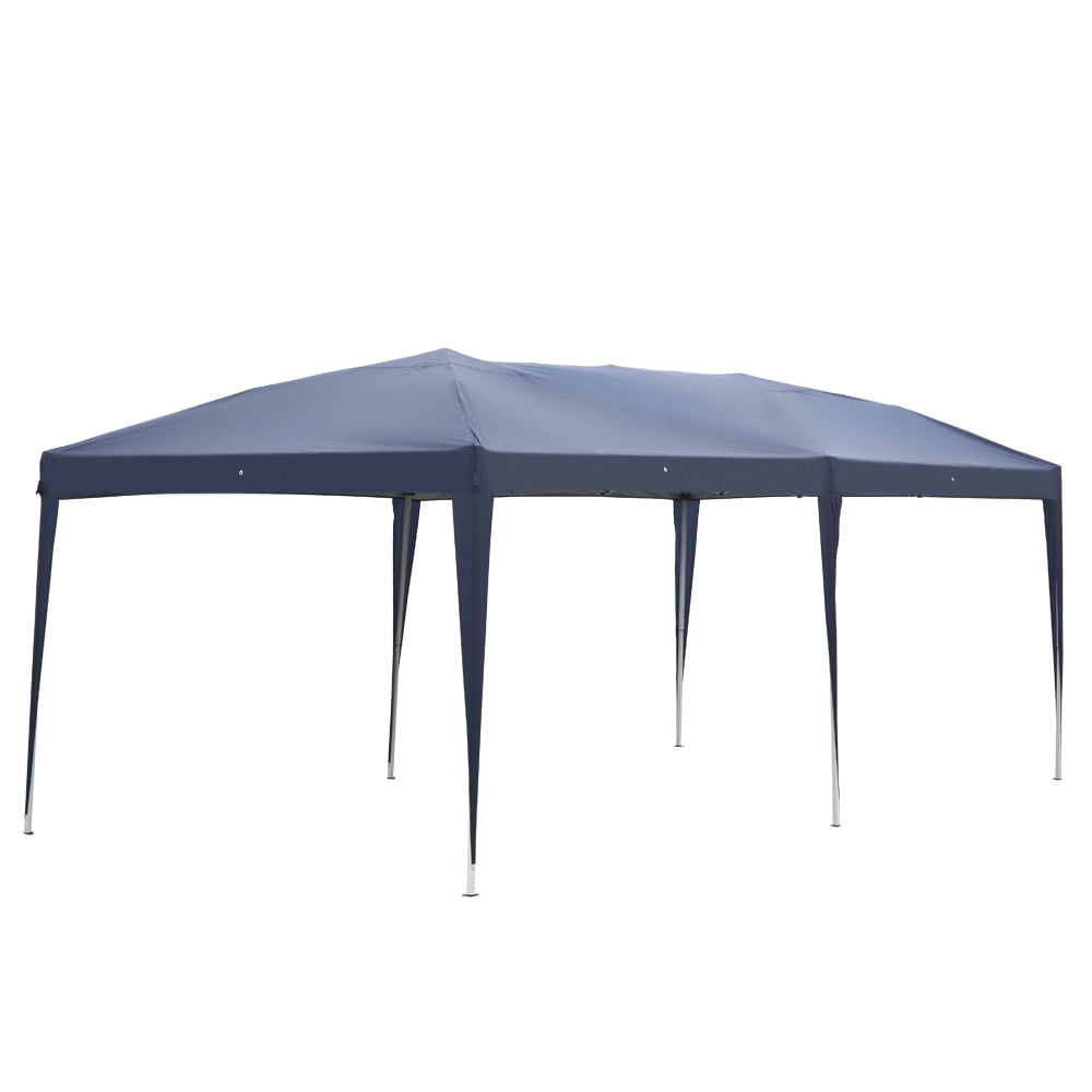 Kadyn 10' x 20' home outdoor camping waterproof folding tent, Wedding Party Tent with Portable Bag, Camping Shelters for Parties Garden Pool, Blue Kadyn 10' x 20' home outdoor camping waterproof folding tent, Wedding Party Tent with Portable Bag, Camping Shelters for Parties Garden Pool, Blue