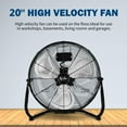 Simple Deluxe 20 inch 3Speed High Velocity Heavy Duty Metal Industrial