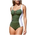 thumbnail image 3 of Ailaofu Romper for Women Summer Casual Sleeveless Loose Spaghetti Strap Shorts 2026 Beach Vacation Clothes, 3 of 5