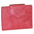 thumbnail image 1 of Buxton Leather Cardex Attache Clutch (Coral Pink), 1 of 4