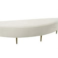 thumbnail image 2 of TOV Furniture Bianca Cream Velvet Queen Size Bench, 2 of 5