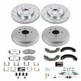 thumbnail image 3 of PowerStop Front and Rear Z26 Street Warrior Brake Pad Rotor Drum and Shoe Kit Fits: NISSAN Select Models K15252DK-26, 3 of 9