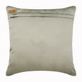 thumbnail image 3 of The HomeCentric Grey Pillow Cover Pack of 2 18x18 inch (45x45 cm) Pillow Cover Silk Square Pillowcases Sparkly Sequins Club Lounge Theme Pillow Cover Modern Solid Cushion Cover Ombre - Aromatherapy, 3 of 3
