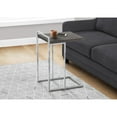 thumbnail image 5 of Accent Table C-shaped End Side Snack Living Room Bedroom Metal Grey, 5 of 11