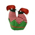 thumbnail image 1 of Christmas Elf Legs Hat With Bells, 12-Inch, 1 of 1