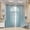 Dream Grass Blue, variant on Heart Embroidered Sheer Curtains, Light Filtering Rod Pocket Window Drapes-Dream grass curry39"W x 97.5"L