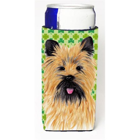 

Cairn Terrier St. Patricks Day Shamrock Portrait Michelob Ultra bottle sleeves For Slim Cans - 12 oz.