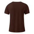 thumbnail image 3 of LUOGENLI T-shirts pour Homme pour Hommes T-Shirt Classique pour Homme T-Shirt Ananas à Col Rond pour Homme Chemise Haut pour Homme 4TG T-shirts pour Hommes T-shirts Graphiques Fête de la Saint-Patrick Brun G, 3 of 4